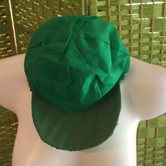 🍀NWT Shamrock Glitter Must Have Fun Baseball Cap - Picture 4 of 7